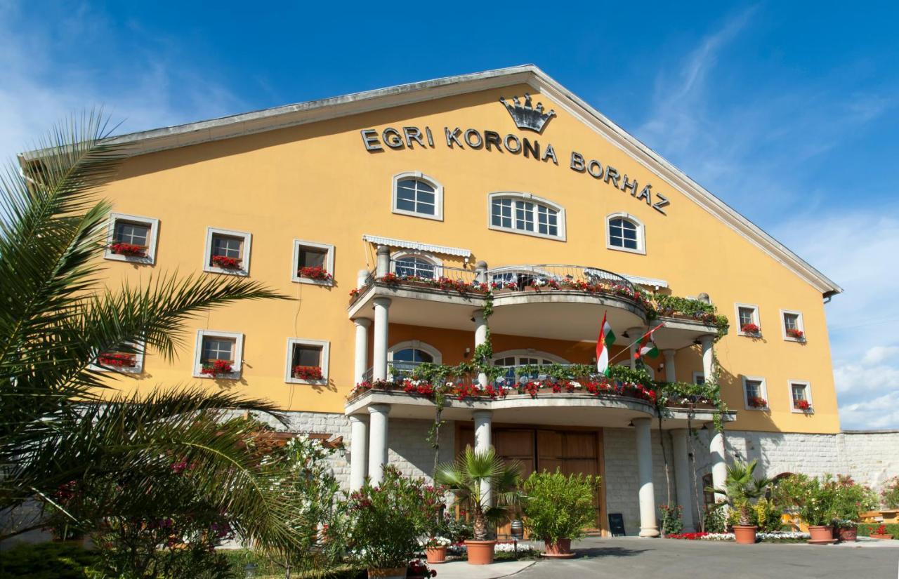 Egri Korona Borhaz Es Wellness Hotel Demjen Exterior photo